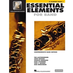 Essential Elements for Band - Bb Clarinet Book 1 with EEi Clarinet