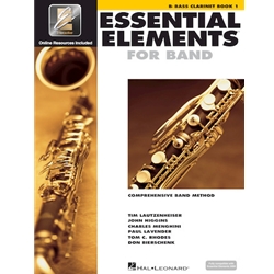Essential Elements for Band - Bb Bass Clarinet Book 1 with EEi Bass Clar