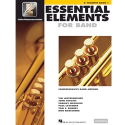 Essential Elements for Band - Bb Trumpet Book 1 with EEi Trumpet